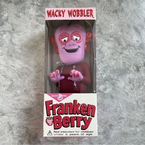 MIB Vintage Funko x General Mills Wacky Wobbler Franken Berry Bobblehead